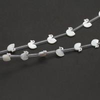 Natural White Shell Beads, Duck, DIY, white cm 