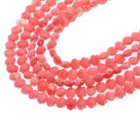 Resin Jewelry Beads, Shell, Carved, DIY & imitation coral, pink cm 