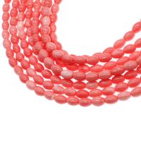 Resin Jewelry Beads, Oval, DIY & imitation coral, pink cm 