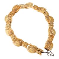 Ox Bone Beads, Cat, yellow Approx 16.53 Inch, Approx 