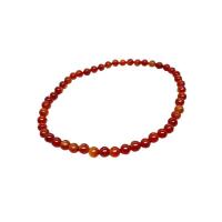 Red Agate Bracelets, Unisex, red Approx 15 Inch 