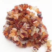 Gemstone Chips, Red Agate, polished, DIY, red cm 