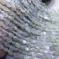 Mondstein Perlen, Klumpen, DIY, weiß, 8mm, Länge:38 cm, verkauft von Strang
