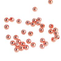 Eisen Spacer Perlen, rund, plattiert, verschiedene Größen vorhanden, keine, 10000PCs/Tasche, verkauft von Tasche