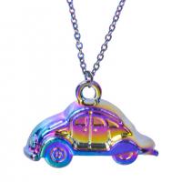 Vehicle Shaped Zinc Alloy Pendants, Car, colorful plated, fashion jewelry, multi-colored cm 