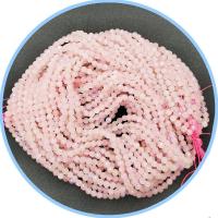 Natural Rose Quartz Beads, Round, polished, DIY & faceted, pink cm 