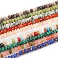 Mixed Gemstone Beads, Natural Stone, Abacus, polished, DIY cm 