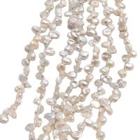 Keshi Cultured Freshwater Pearl Beads, Natural & fashion jewelry & DIY, white, 7-8mm .96 Inch 