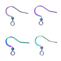 Zinc Alloy Hook Earwire, colorful plated, fashion jewelry, multi-colored 
