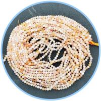 Perle agate Botswana naturelle, Rond, poli, DIY & facettes, couleurs mélangées, 3mm cm, Vendu par brin