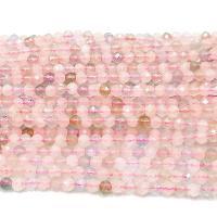 Morganite Beads, Round, polished, DIY & faceted, pink cm 