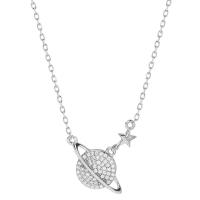 Rhinestone Zinc Alloy Necklace, fashion jewelry & with rhinestone cm 