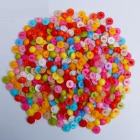 Пластиковые хвостовик кнопка, пластик, разный размер для выбора, Много цветов для выбора, продается сумка