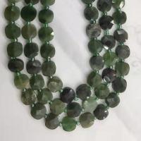 Mixed Gemstone Beads, Natural Stone, Flat Round, DIY & faceted cm 