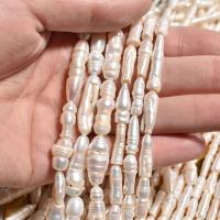 Biwa Cultured Freshwater Pearl Beads, Natural & fashion jewelry & DIY white .78-15.75 Inch 