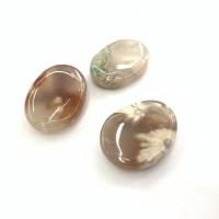 Cherry Blossom Agate Pendant, irregular, polished, mixed colors, 17-24mm 