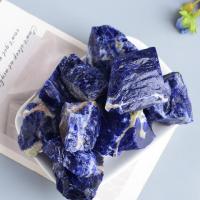 Gemstone Decoration, Sodalite, Nuggets blue 