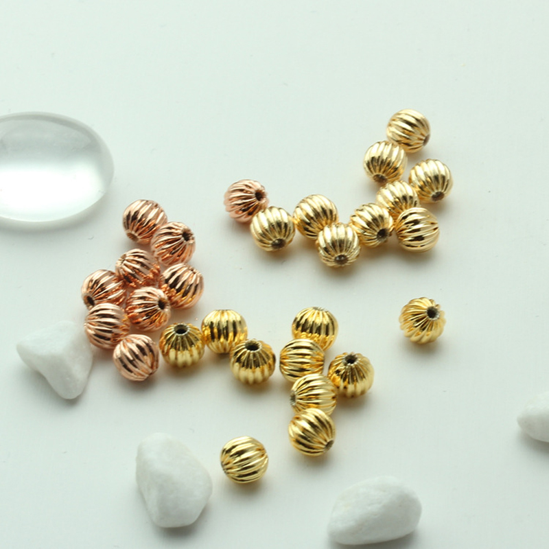 perla de cobre, metal, chapado, Bricolaje & diverso tamaño para la opción, más colores para la opción, Vendido por UD