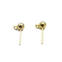 Brass Earring Drop Component, plated, DIY 
