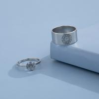 ステンレス指輪, ステンレス, 雪の結晶, 2個 & ファッションジュエリー & 女性用, オリジナルカラー, 売り手 セット