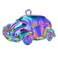 Vehicle Shaped Zinc Alloy Pendants, colorful plated, fashion jewelry, multi-colored cm 