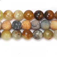 Perles de pierre gemme mixte, Rond, poli, différents matériaux pour le choix & normes différentes pour le choix, plus de couleurs à choisir Environ 14.57 pouce, Vendu par brin
