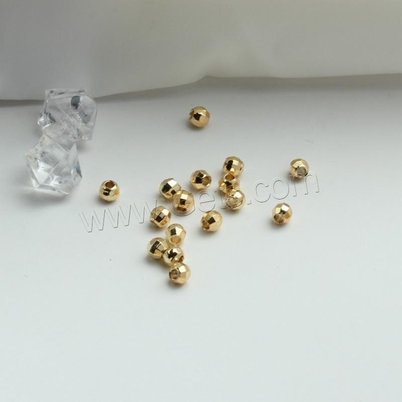 Beaucoup de perles de cuivre, laiton, Placage, Laser & DIY & normes différentes pour le choix, plus de couleurs à choisir, Vendu par PC