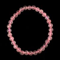 Quartz Bracelets, Rose Quartz, Natural & for woman, pink 