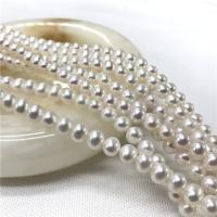 Round Cultured Freshwater Pearl Beads Approx 15 Inch 
