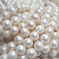 Round Cultured Freshwater Pearl Beads, white, 10-11mm Approx 14.57 Inch 