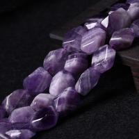 Natürliche Amethyst Perlen, Unregelmäßige, handgemacht, DIY & facettierte, violett, 6x8x12mm, Länge:ca. 15.75 ZollInch, verkauft von Strang