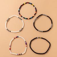 Glass Seed Beads Bracelets, Seedbead, bracelet, 5 pieces & fashion jewelry, mixed colors 