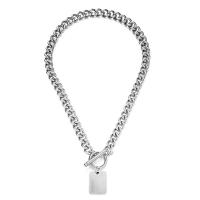 Stainless Steel Jewelry Necklace, plated, Unisex Approx 17.72 Inch 