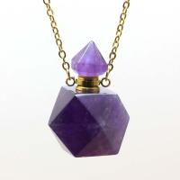 Gemstone Necklaces, Brass, with Gemstone, with 5inch extender chain, gold color plated & for woman Approx 20 Inch 