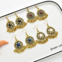 Enamel Zinc Alloy Dangle Earring, plated, fashion jewelry & for woman 