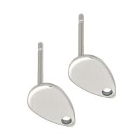 Stainless Steel Earring Drop Component, fashion jewelry & for woman, original color 