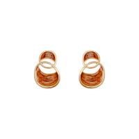 Enamel Zinc Alloy Drop Earring, high quality plated, vintage & fashion jewelry & for woman 