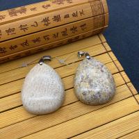 Mixed Gemstone Pendants, Natural Stone, Teardrop 