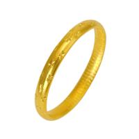 Brass Bangle, gold color plated & for woman 
