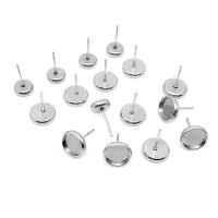 Edelstahl Ohrring Stecker, verschiedene Größen vorhanden, originale Farbe, verkauft von PC