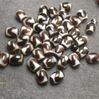 Perles agate dzi tibétaine naturelle, agate Tibétaine, tambour, DIY & styles différents pour le choix Vendu par PC