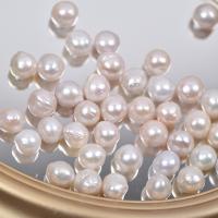 Baroque Cultured Freshwater Pearl Beads, DIY & no hole, white, 10-14mm 