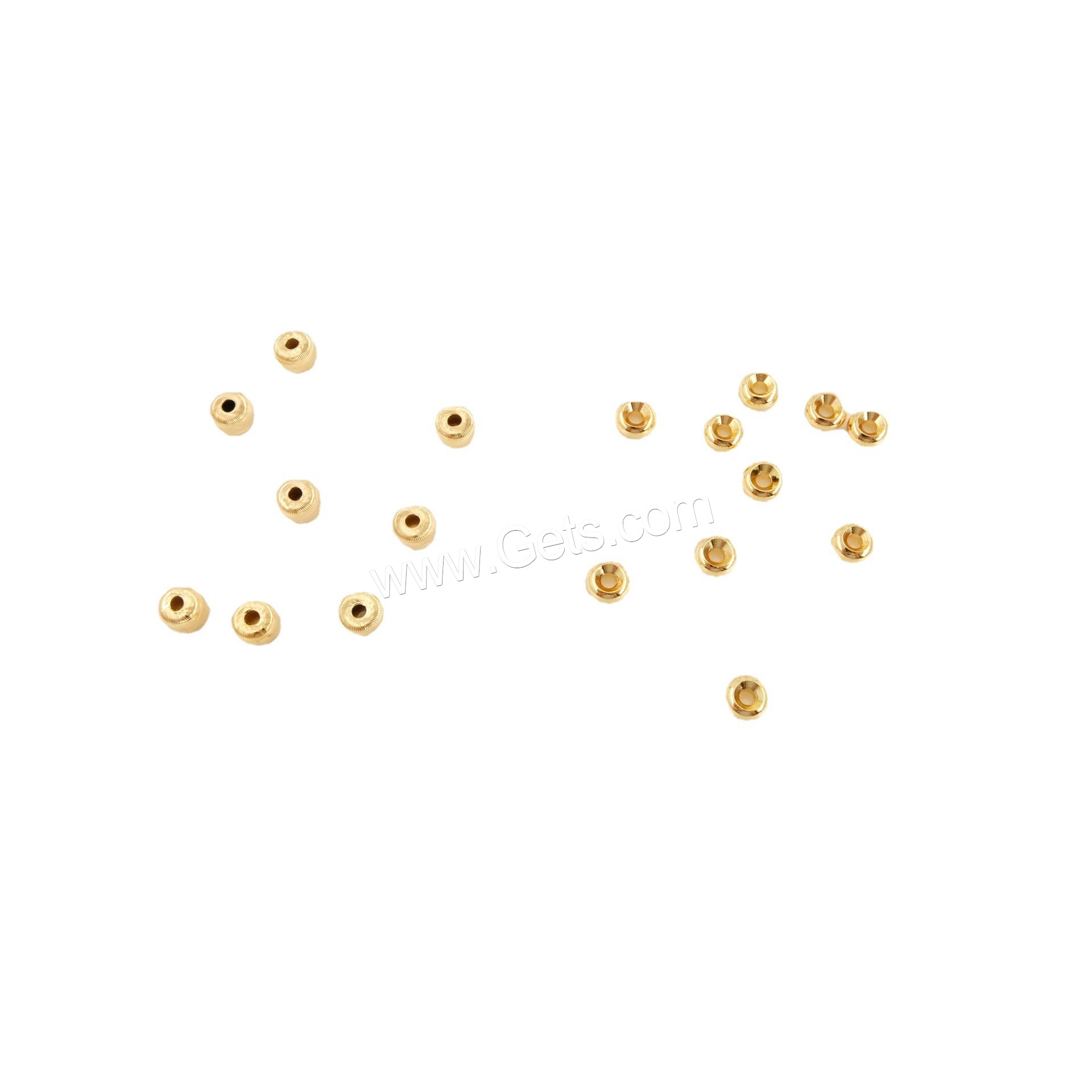 Brass Spacer Beads, plated, different size for choice, more colors for choice, Sold By PC