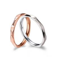 Titanium Steel Finger Ring, plated, Unisex 2mm, US Ring 
