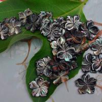 Natural Freshwater Shell Beads, Flower, Carved, DIY 15mm 