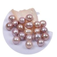 Barock kultivierten Süßwassersee Perlen, Natürliche kultivierte Süßwasserperlen, DIY & kein Loch, violett, 9-11mm, verkauft von PC