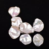 Baroque Cultured Freshwater Pearl Beads, DIY & no hole, white, 15-20mm 