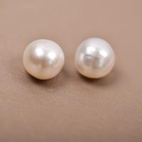 Perles nacres baroques de culture d'eau douce , perle d'eau douce cultivée, DIY, blanc, 10-11mm, Vendu par PC