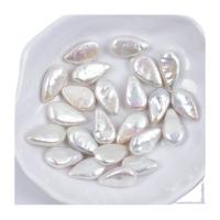 Baroque Cultured Freshwater Pearl Beads, DIY & no hole, white, 10-18mm 
