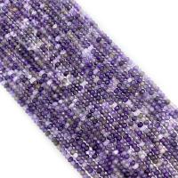 Natürliche Amethyst Perlen, Abakus,Rechenbrett, DIY & facettierte, violett, Länge:38 cm, verkauft von Strang